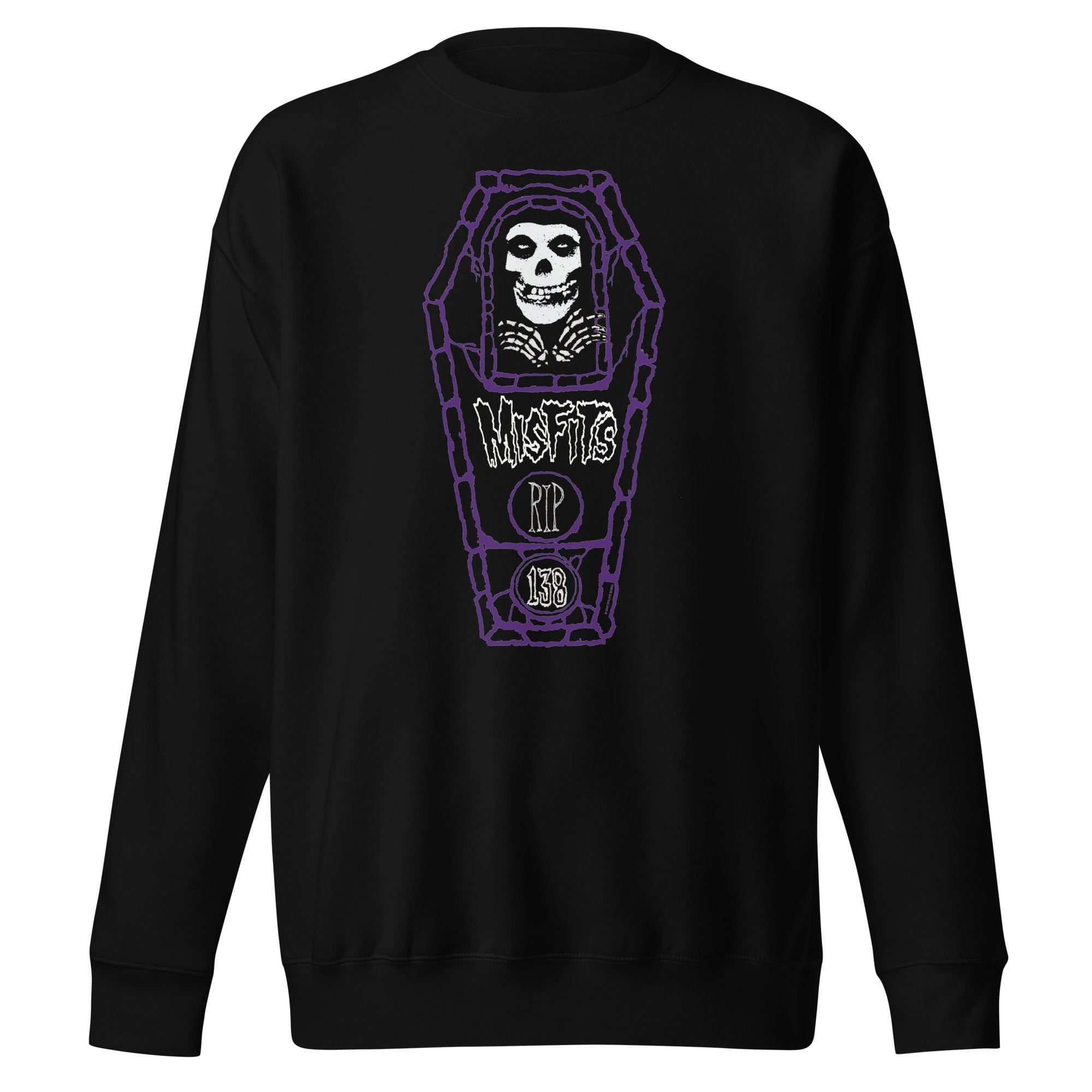 MerchMoment Misfits - Casket Sweatshirt Black