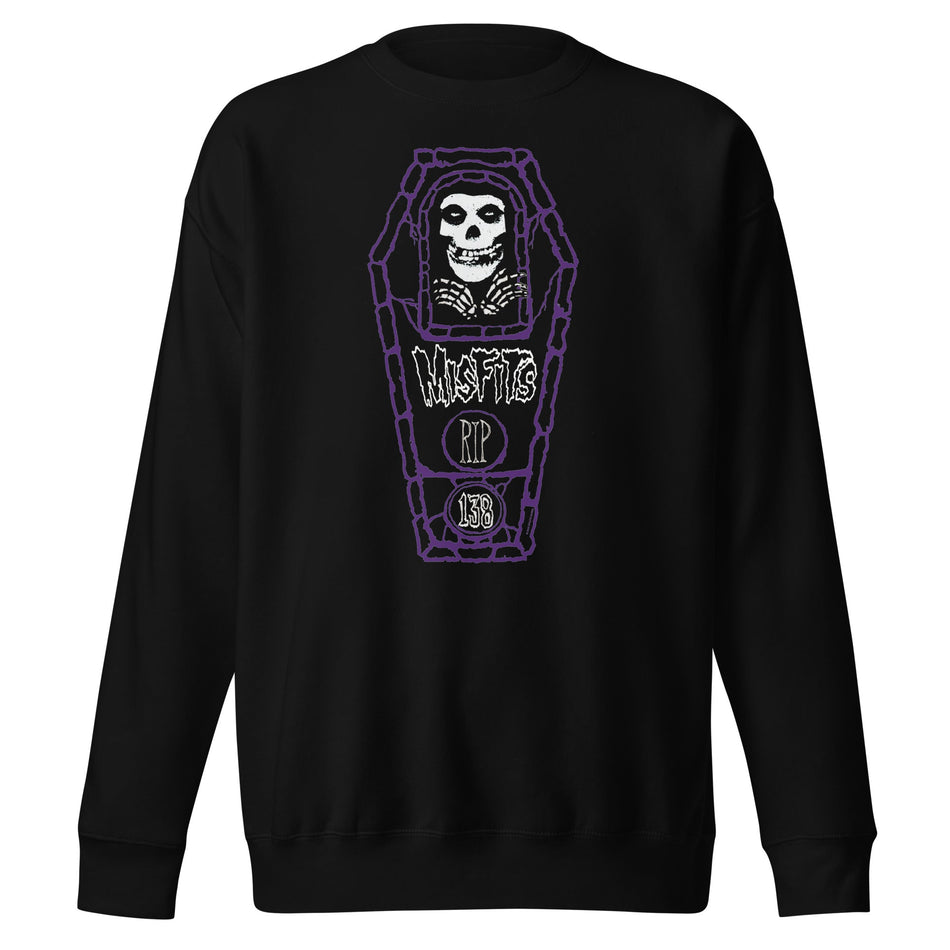 MerchMoment Misfits - Casket Sweatshirt Black