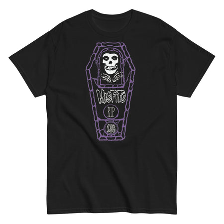 MerchMoment Misfits - Casket T-Shirt Black