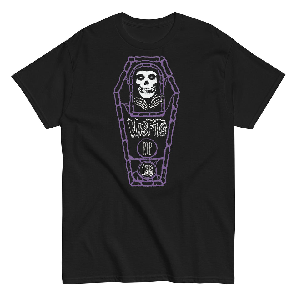 MerchMoment Misfits - Casket T-Shirt Black