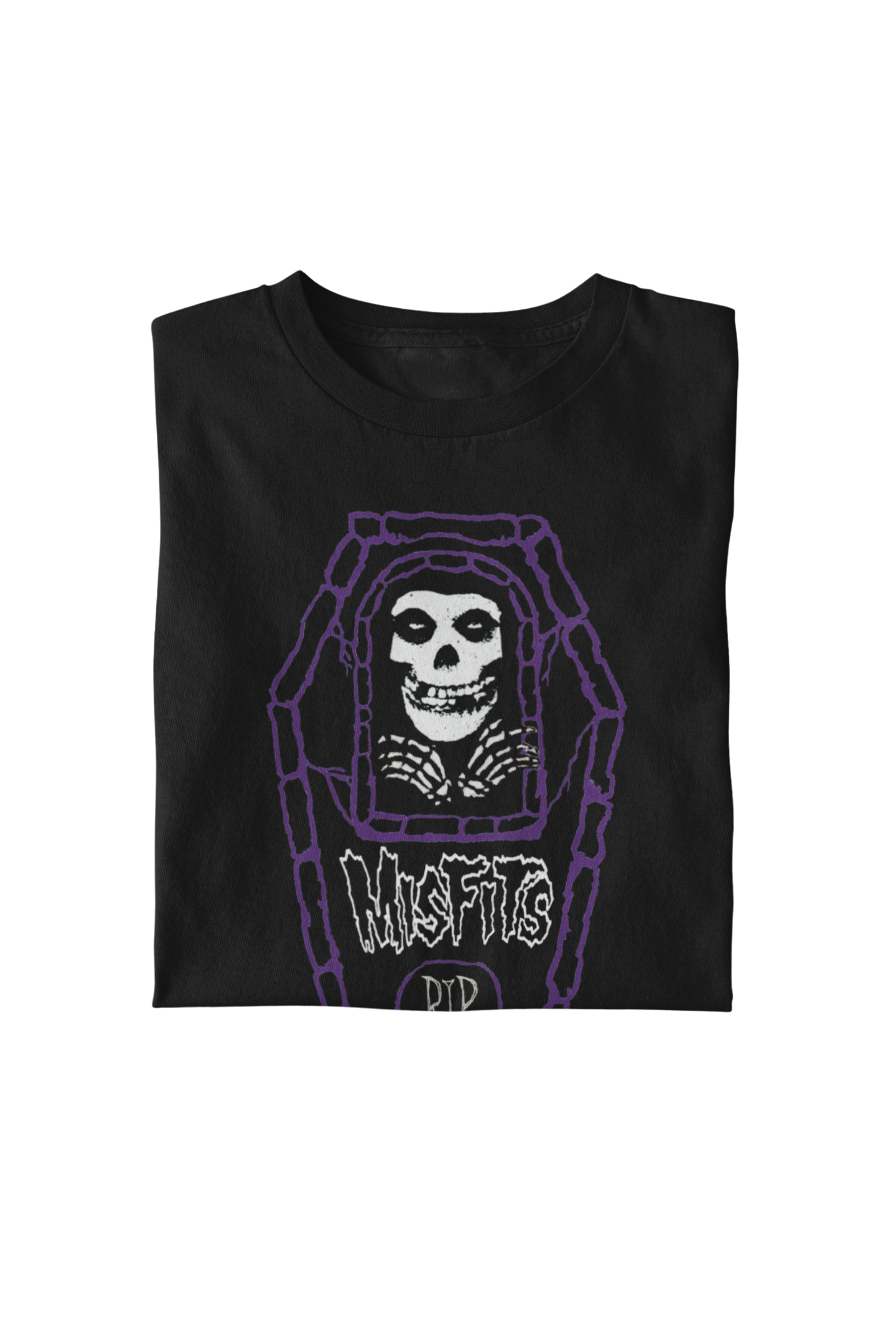 MerchMoment Misfits - Casket T-Shirt Black