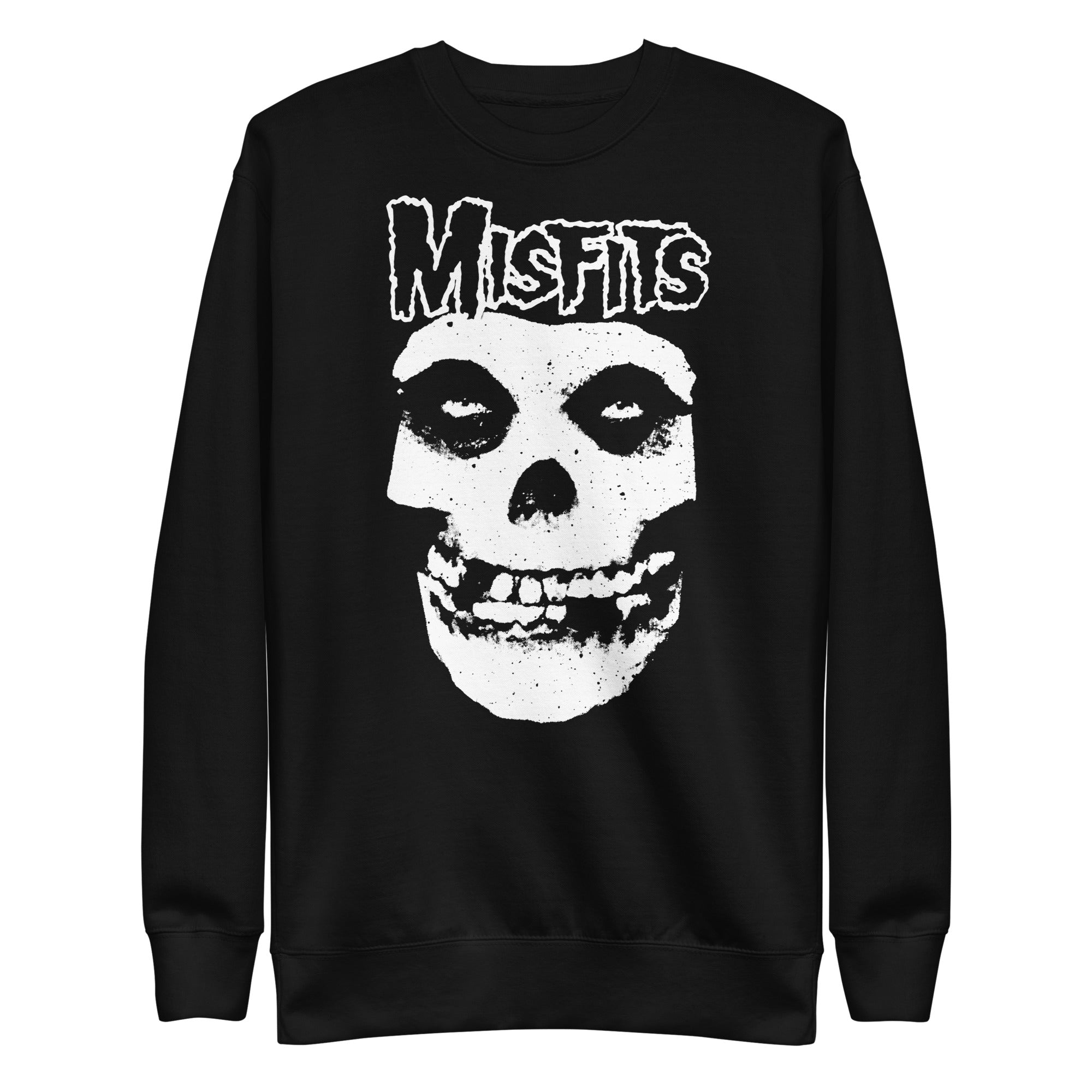 MerchMoment Misfits - Classic Skull Sweatshirt Black