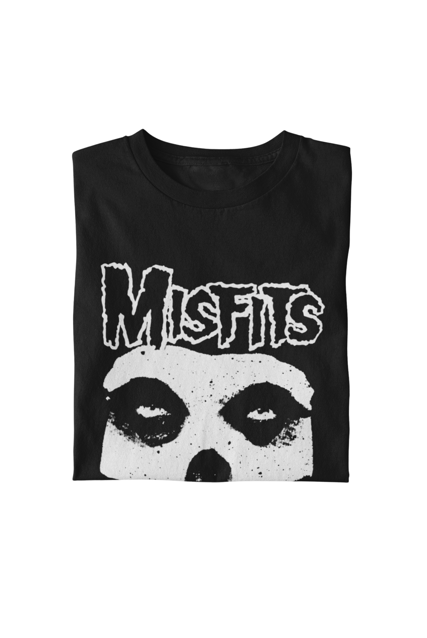 MerchMoment Misfits - Classic Skull T-Shirt Black