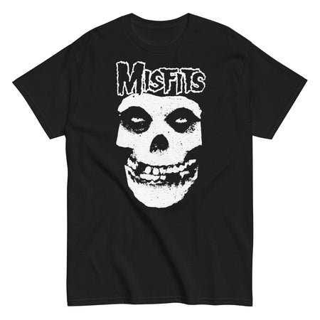 MerchMoment Misfits - Classic Skull T-Shirt Black