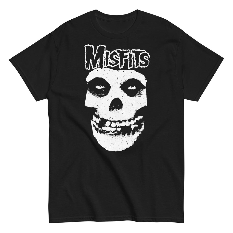 MerchMoment Misfits - Classic Skull T-Shirt Black