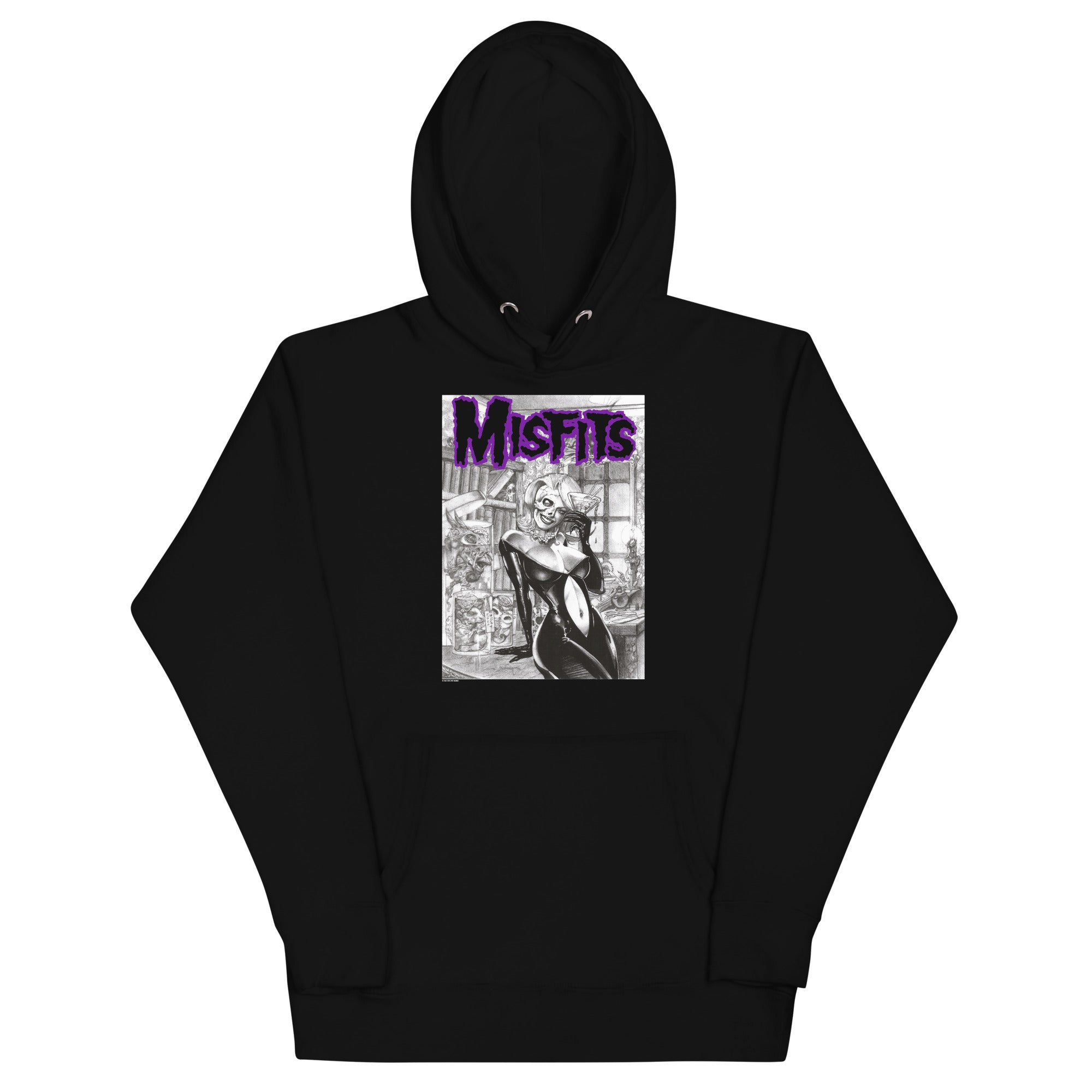 MerchMoment Misfits - Cocktail Dress Hoodie Black
