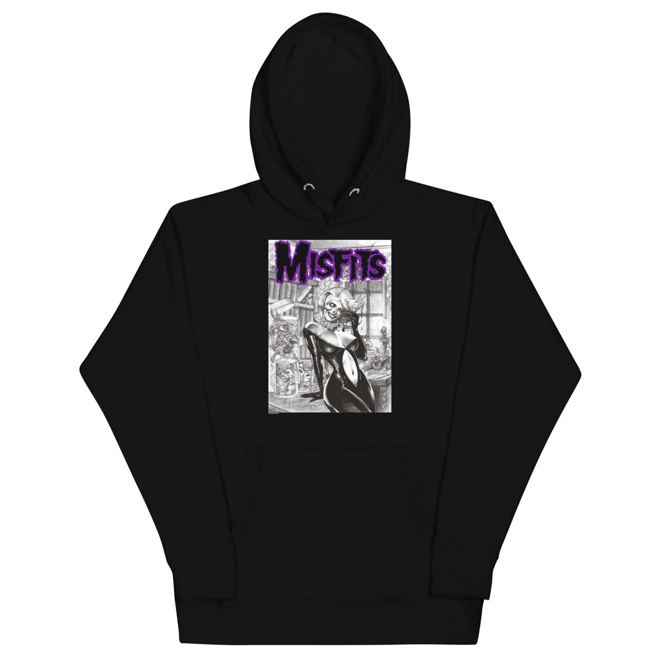 MerchMoment Misfits - Cocktail Dress Hoodie Black