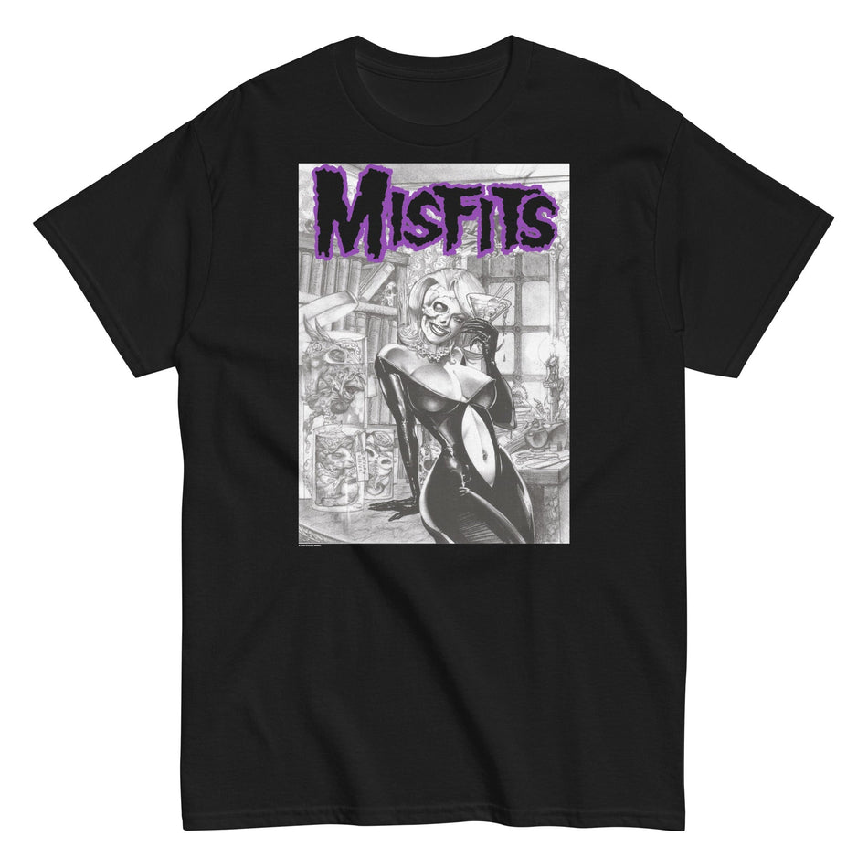 MerchMoment Misfits - Cocktail Dress T-Shirt Black