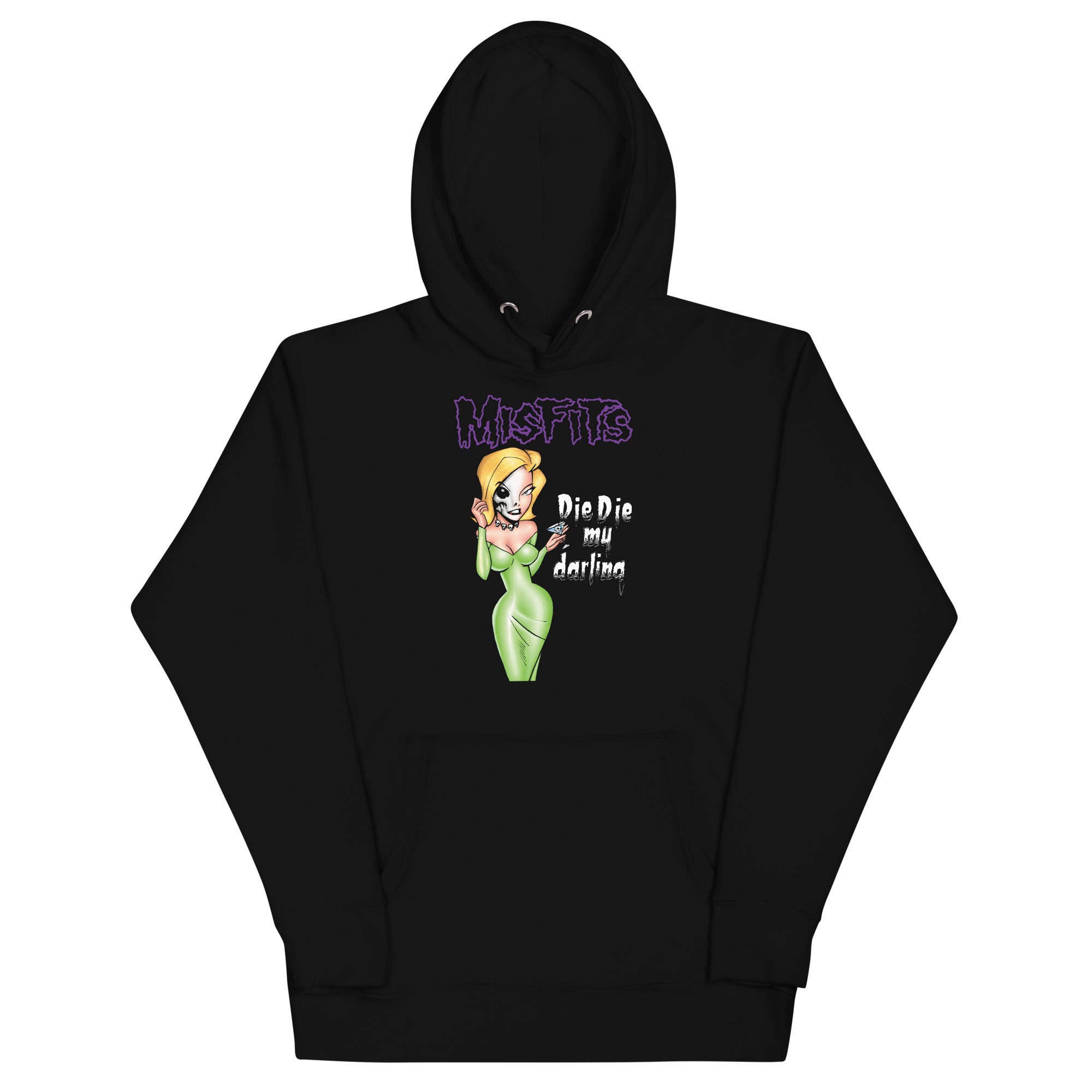 MerchMoment Misfits - Die Die My Darling Hoodie Black