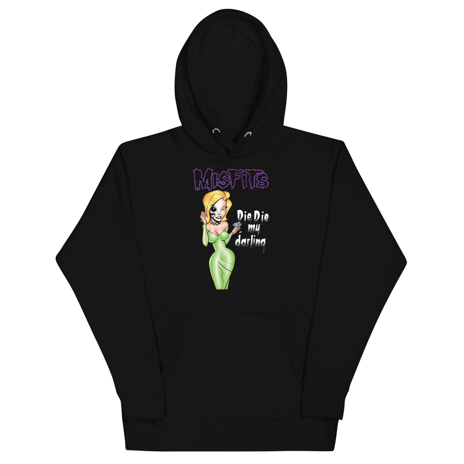 MerchMoment Misfits - Die Die My Darling Hoodie Black