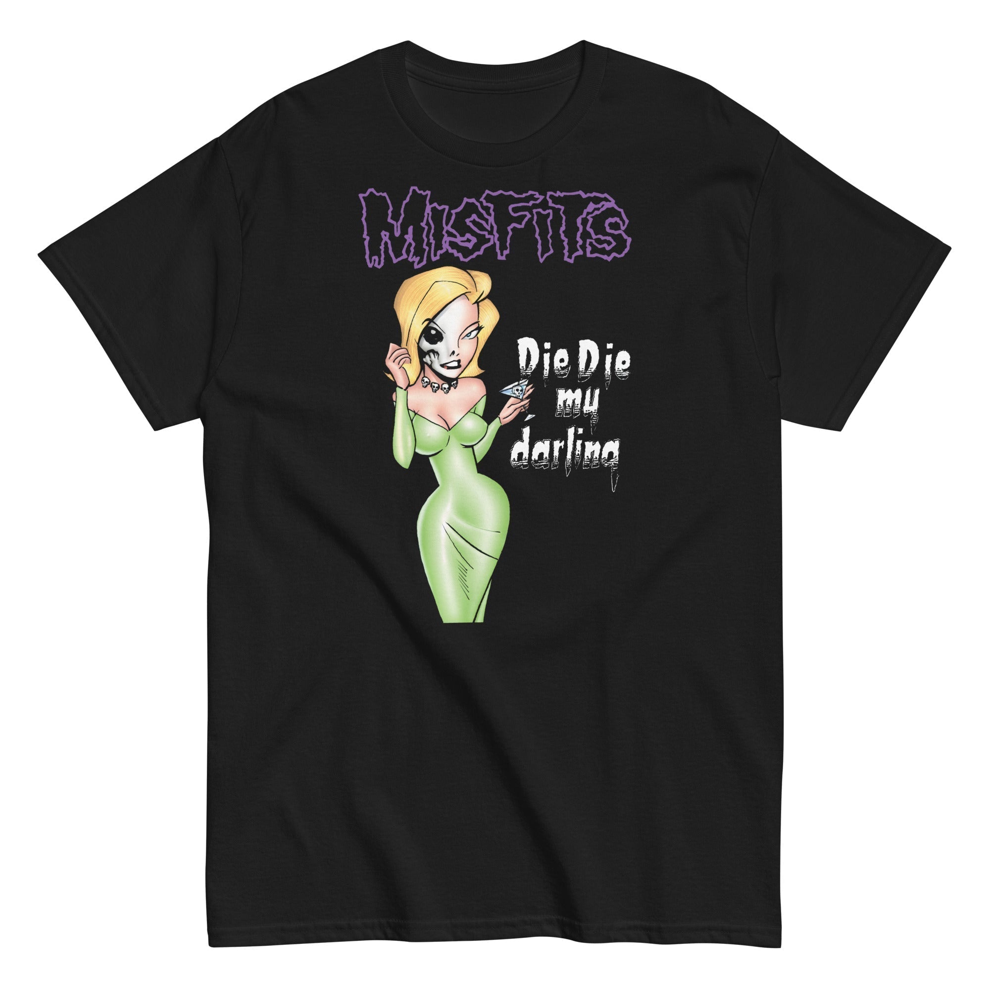 MerchMoment Misfits - Die Die My Darling T-Shirt Black