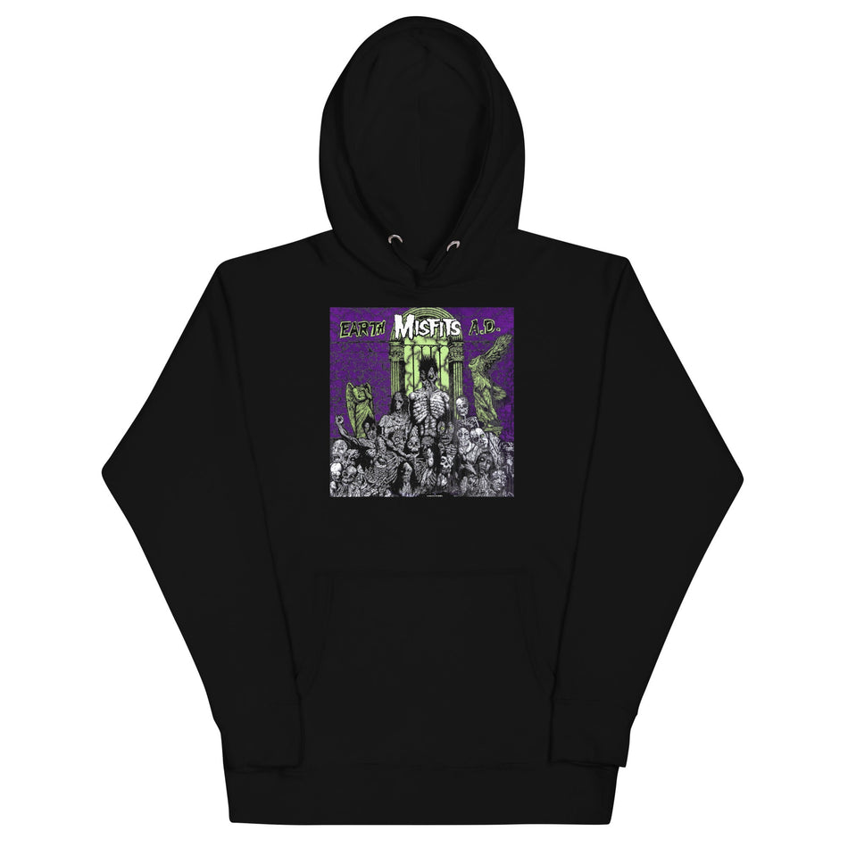 MerchMoment Misfits - Earth Hoodie Black
