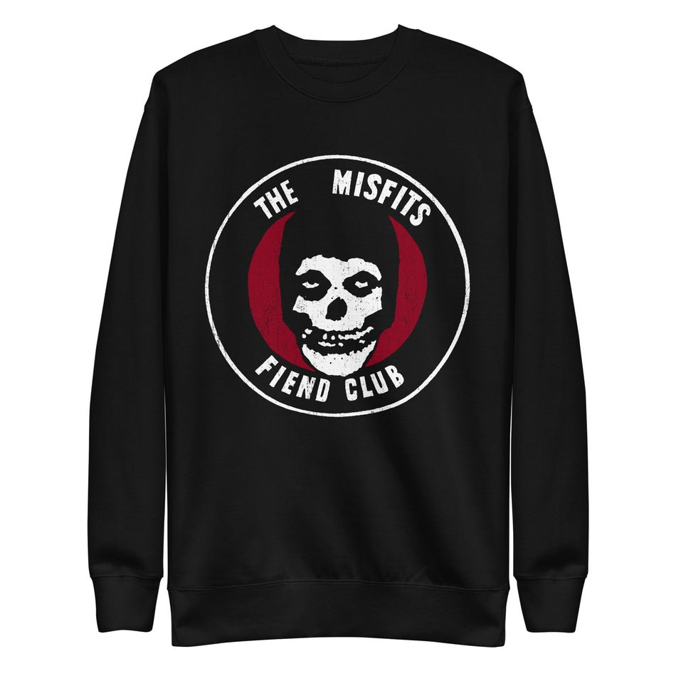 MerchMoment Misfits - Fiend Club Sweatshirt Black