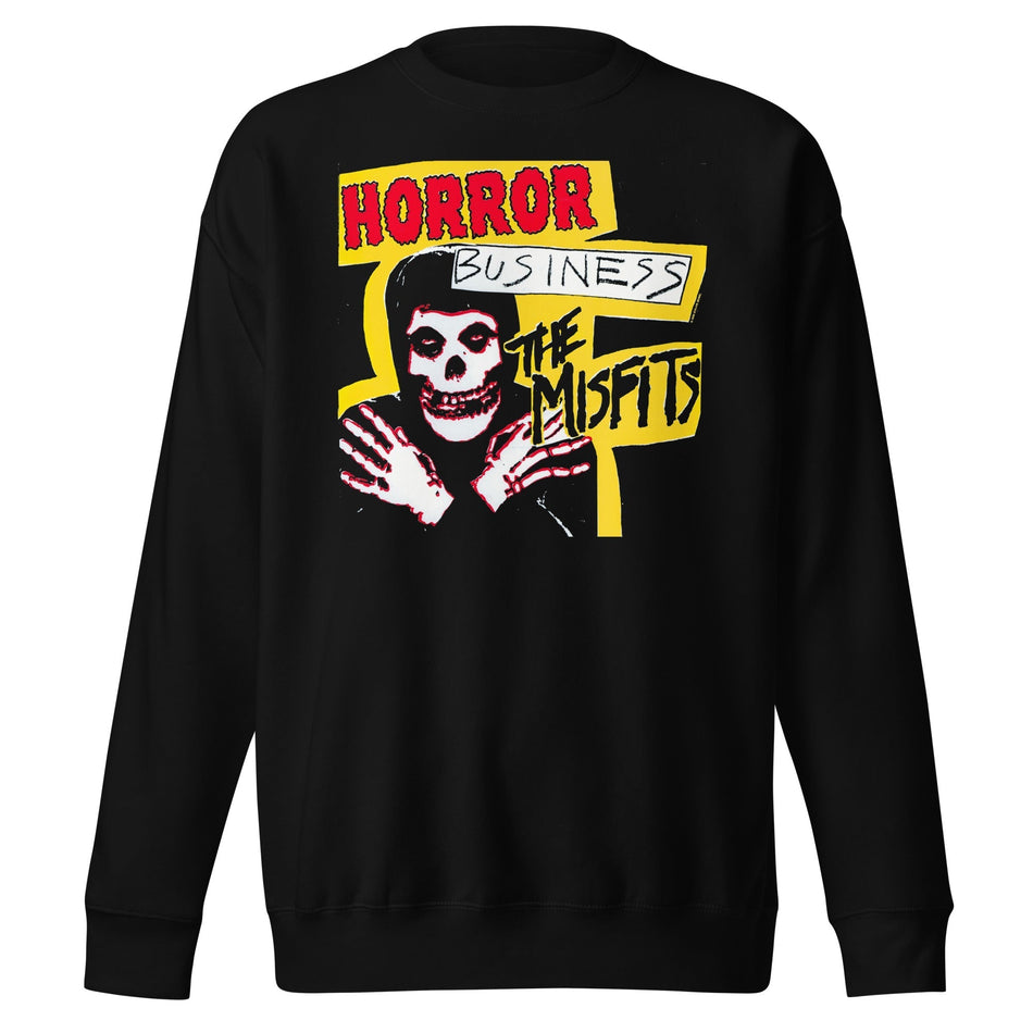 MerchMoment Misfits - Horror Business Sweatshirt Black