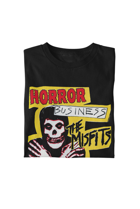MerchMoment Misfits - Horror Business T-Shirt Black
