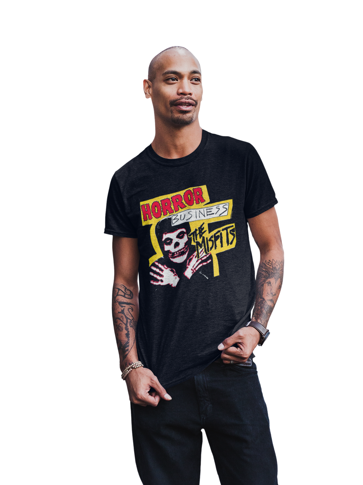 MerchMoment Misfits - Horror Business T-Shirt Black