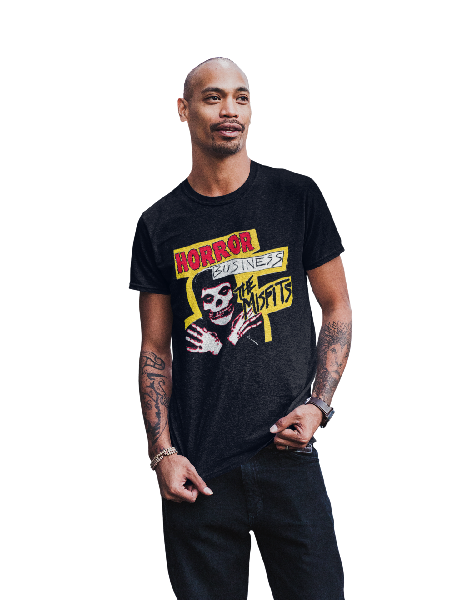 MerchMoment Misfits - Horror Business T-Shirt Black