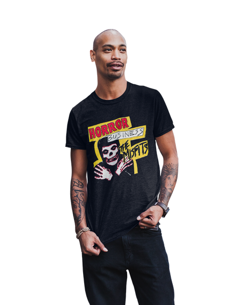 MerchMoment Misfits - Horror Business T-Shirt Black