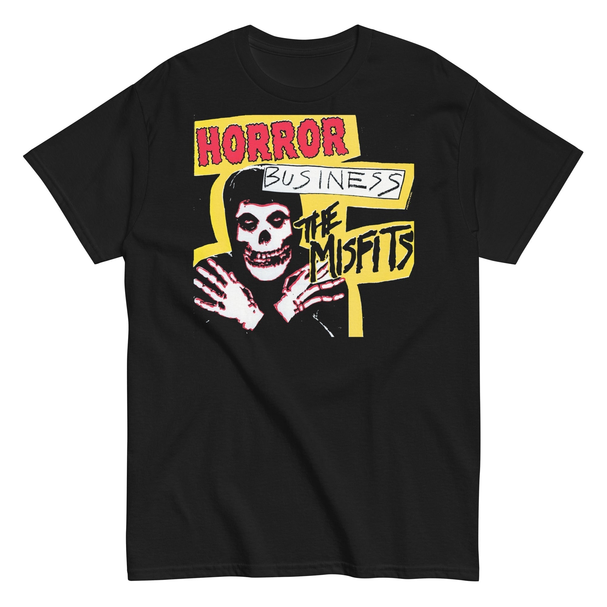 MerchMoment Misfits - Horror Business T-Shirt Black