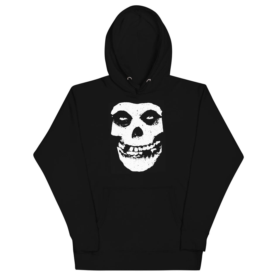 MerchMoment Misfits - Large Skull Hoodie Black
