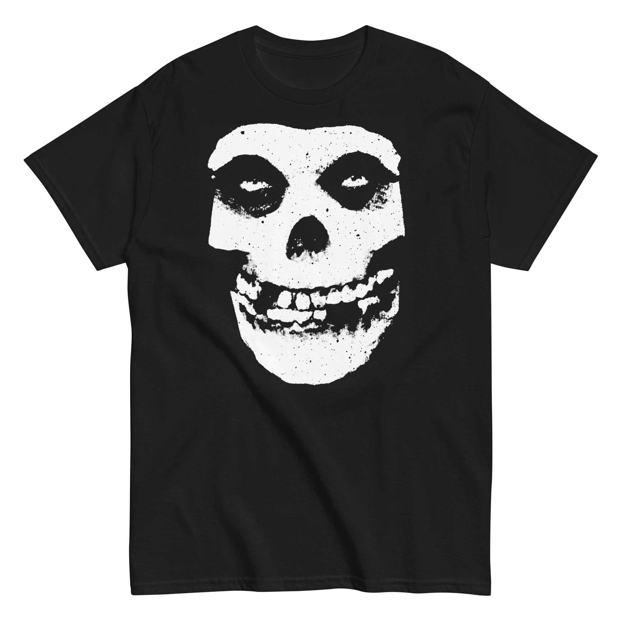 MerchMoment Misfits - Large Skull T-Shirt Black