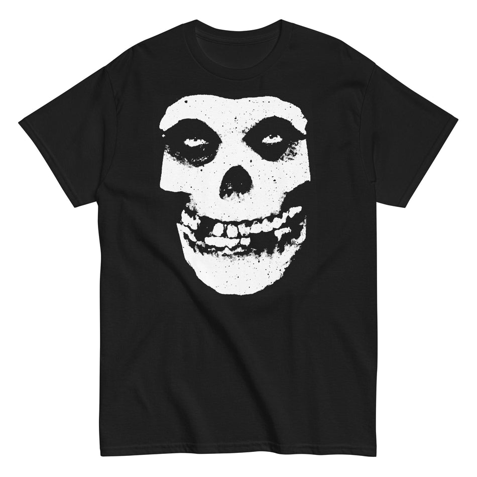 MerchMoment Misfits - Large Skull T-Shirt Black