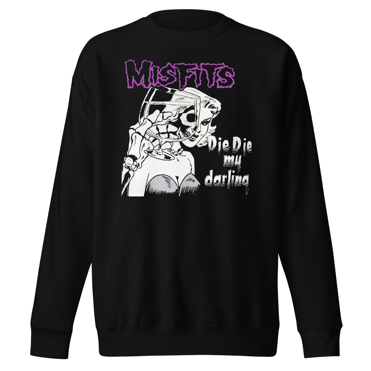 MerchMoment Misfits - Looking Glass Sweatshirt Black