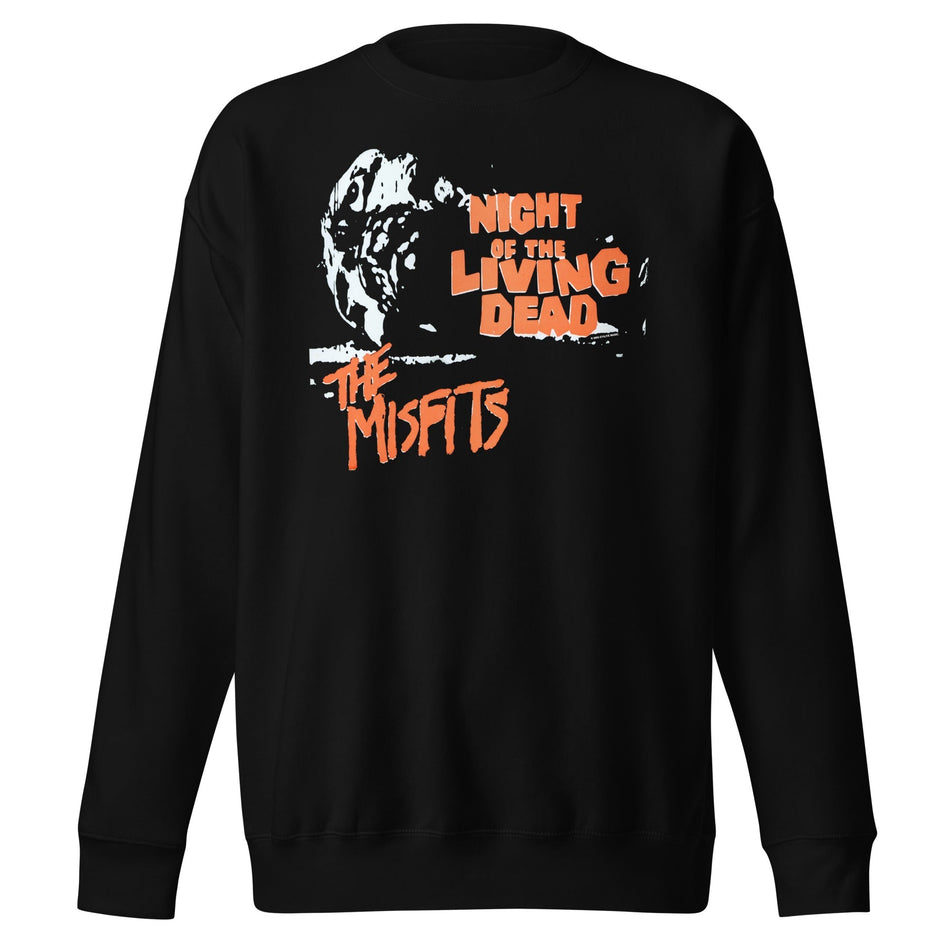 MerchMoment Misfits - Night of the Living Dead Sweatshirt Black