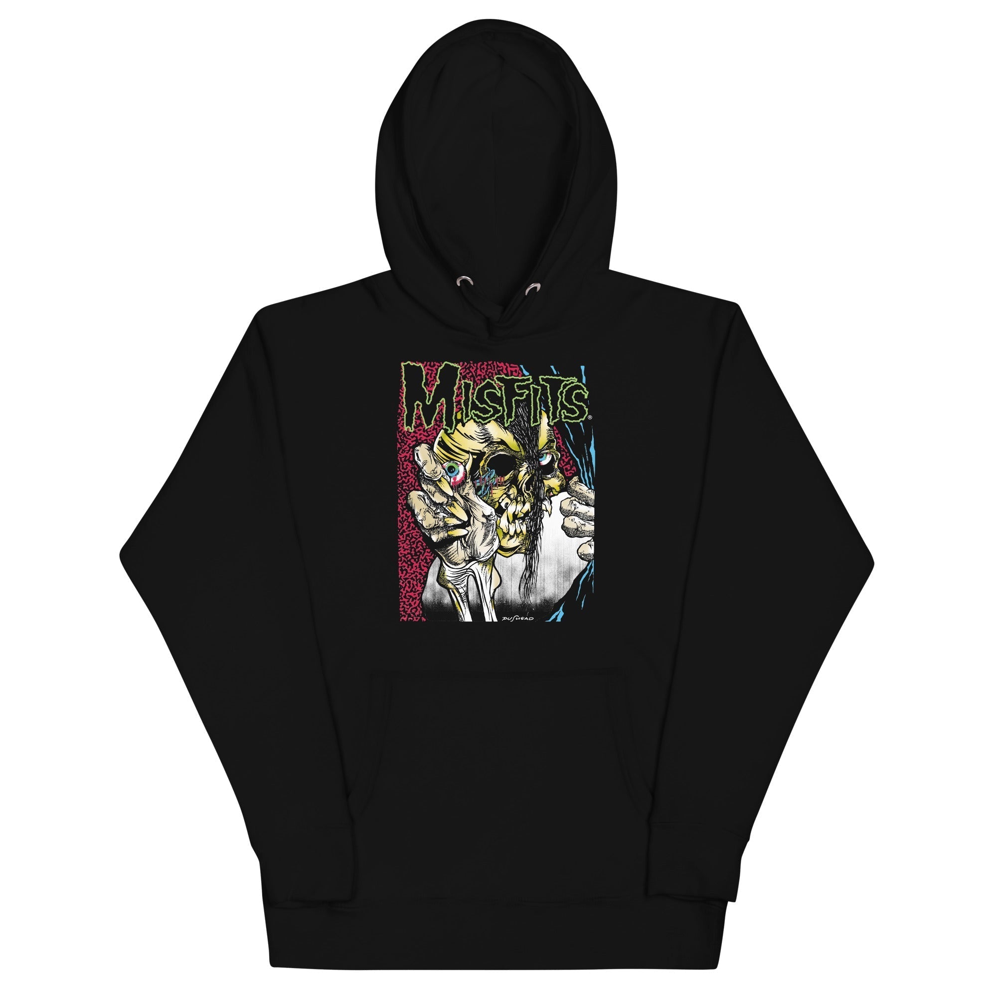 MerchMoment Misfits - Open Skull Hoodie Black
