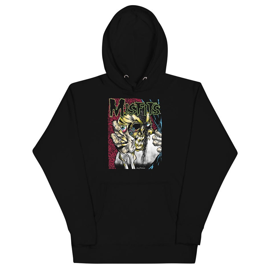 MerchMoment Misfits - Open Skull Hoodie Black