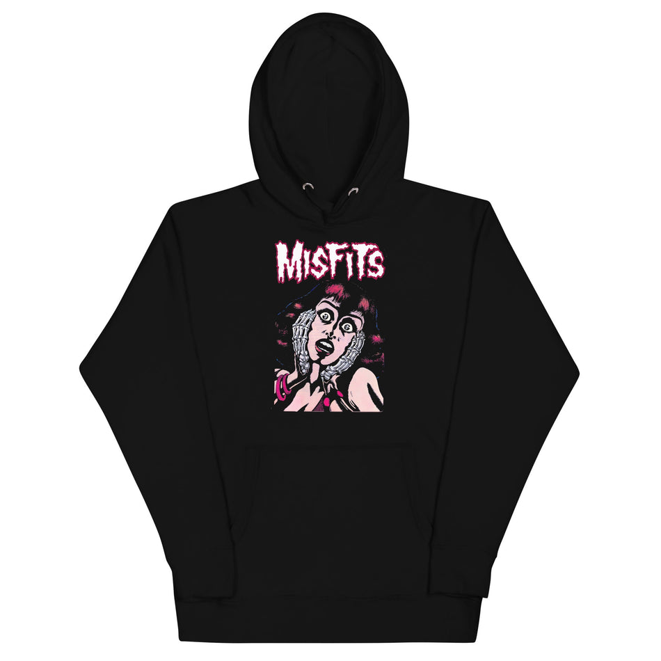 MerchMoment Misfits - Screaming Hoodie Black