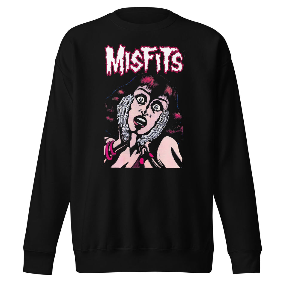 MerchMoment Misfits - Screaming Sweatshirt Black