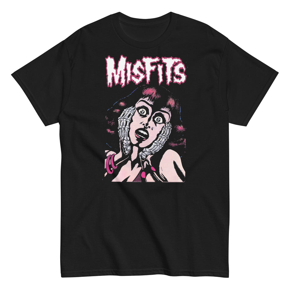 MerchMoment Misfits - Screaming T-Shirt Black