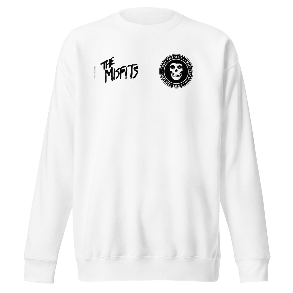 MerchMoment Misfits - Small Fiends Sweatshirt White