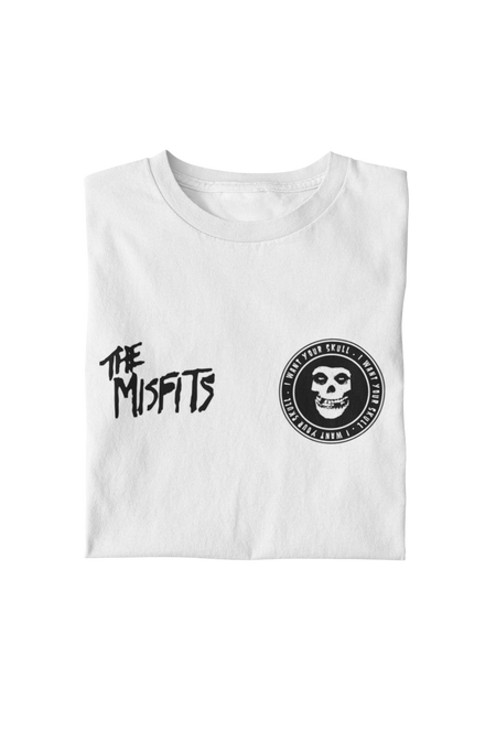 MerchMoment Misfits - Small Fiends T-Shirt White