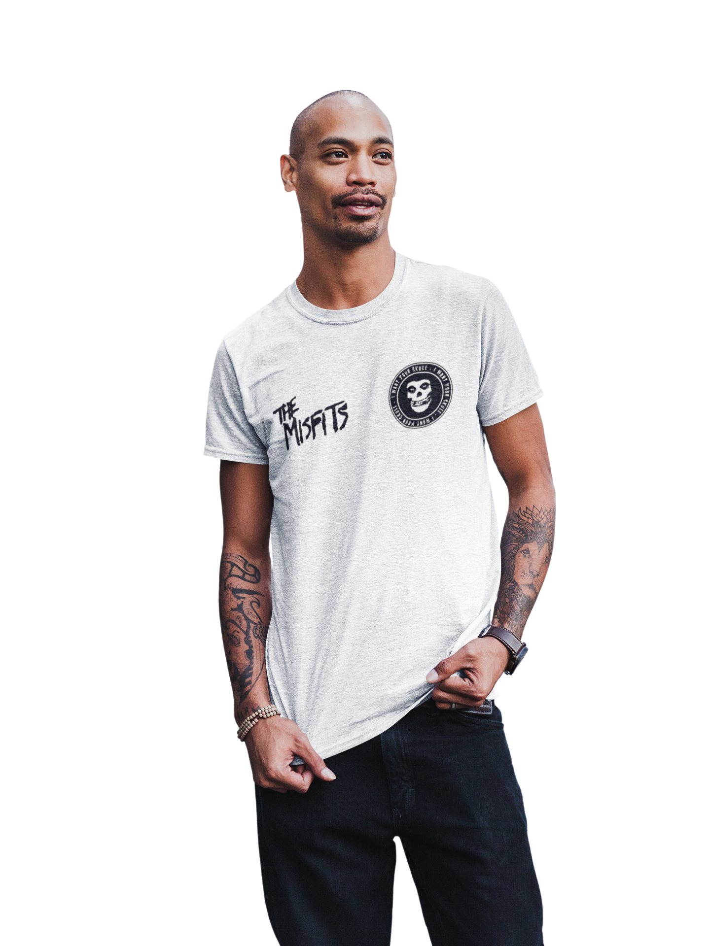 MerchMoment Misfits - Small Fiends T-Shirt White