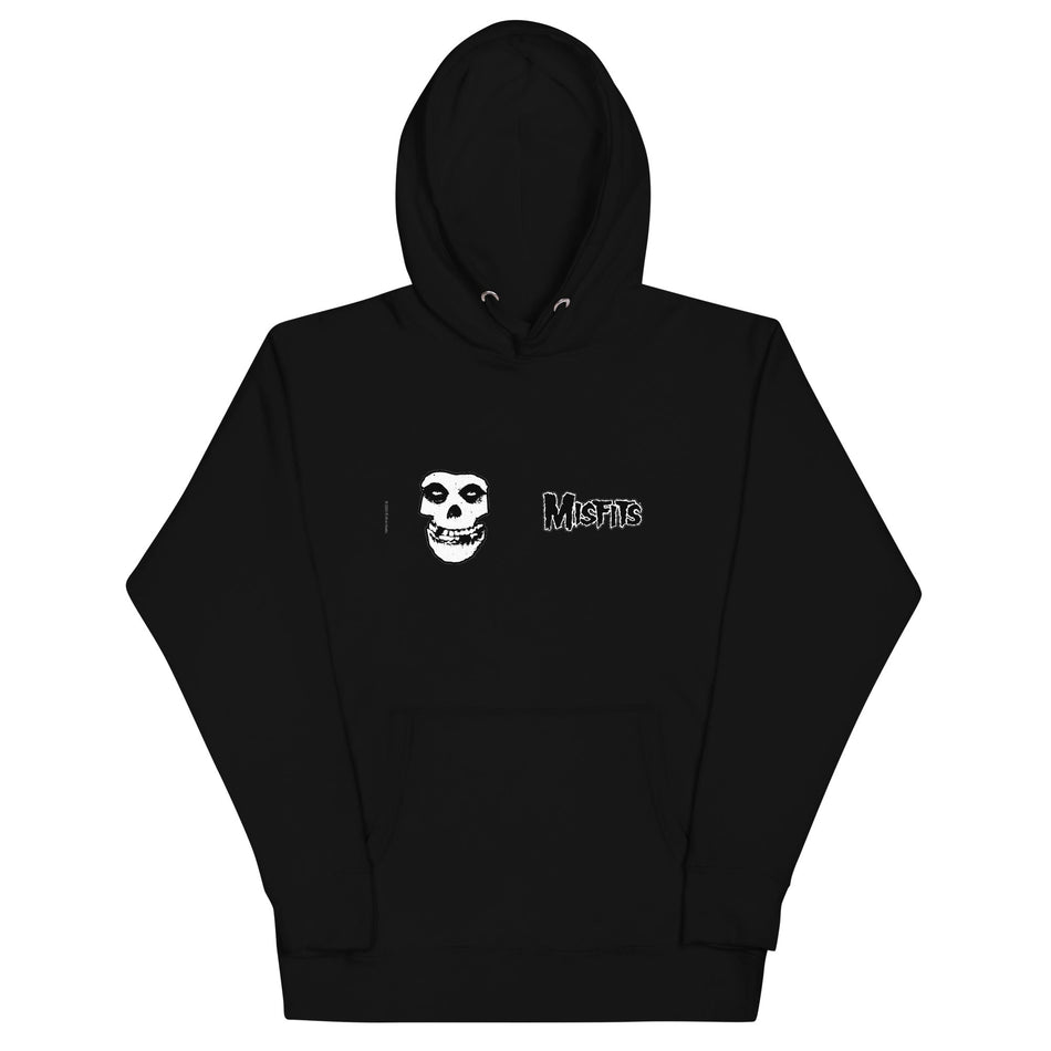 MerchMoment Misfits - Small Skull Hoodie Black