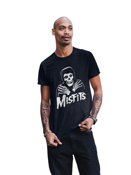 MerchMoment Misfits T-Shirt Black