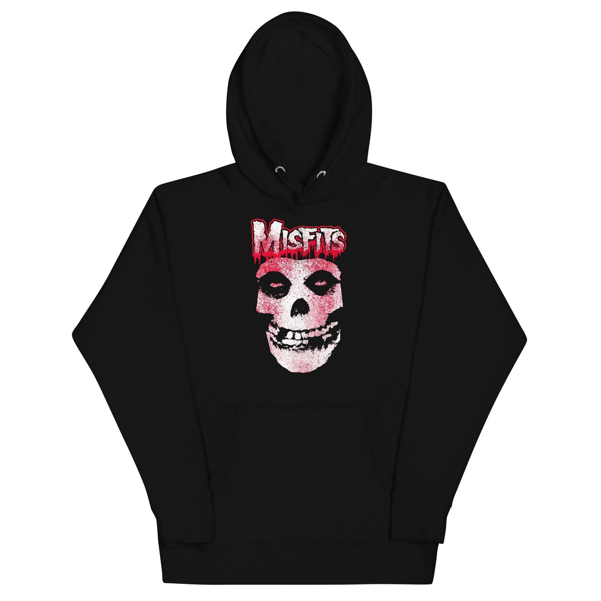 MerchMoment Misfits - Tagged Skull Hoodie Black