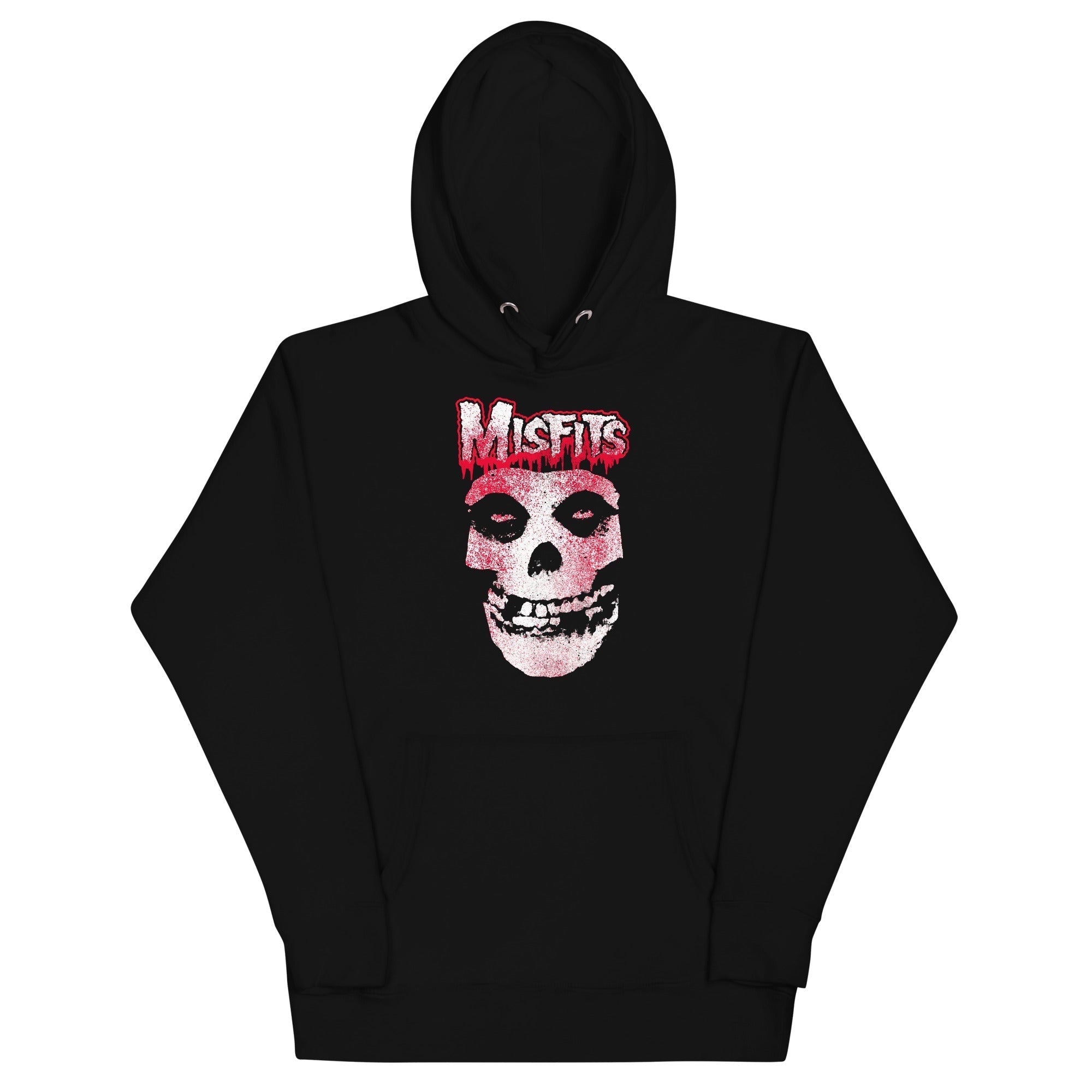 MerchMoment Misfits - Tagged Skull Hoodie Black
