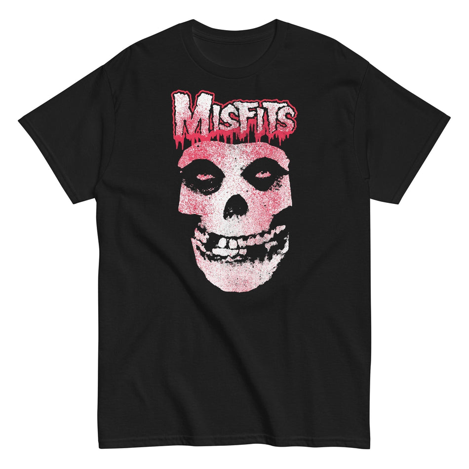 MerchMoment Misfits - Tagged Skull T-Shirt Black