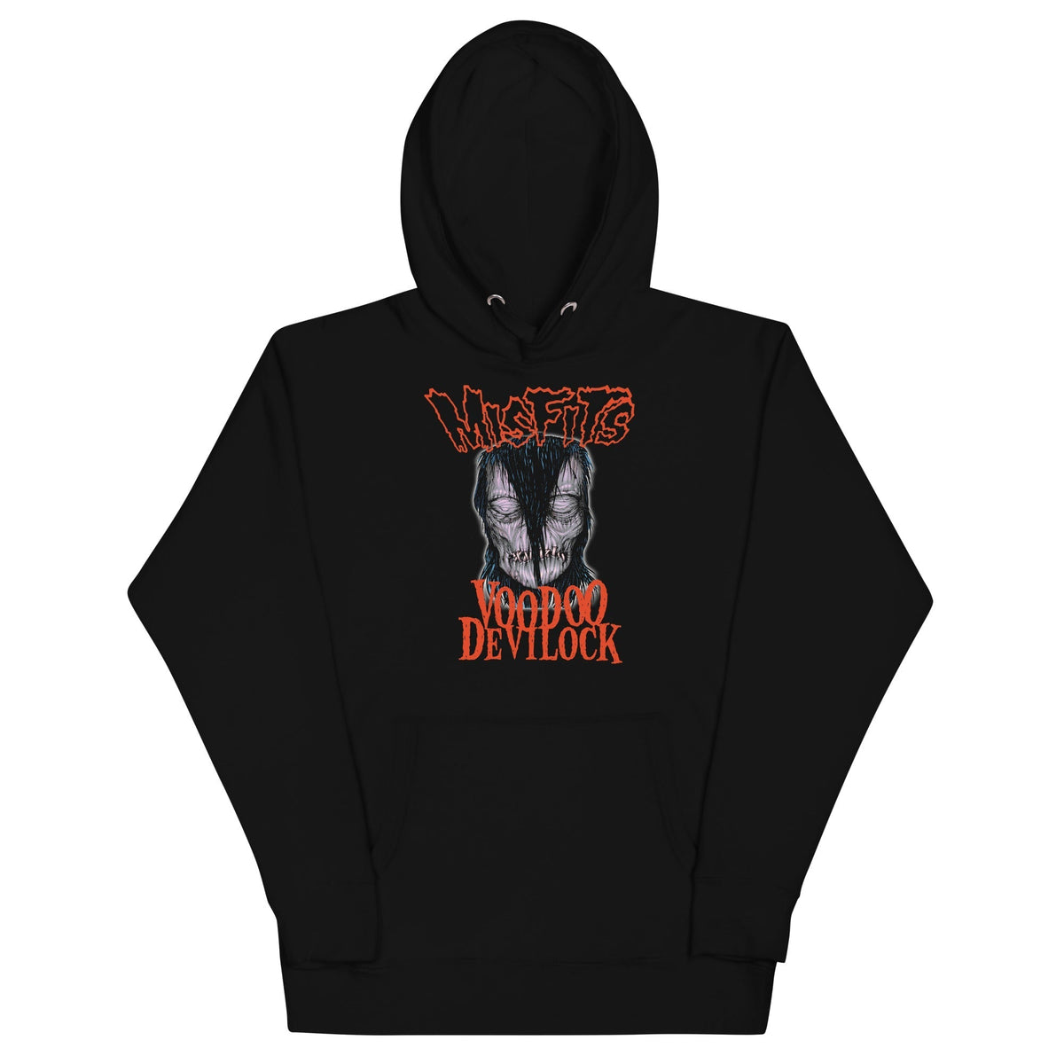 MerchMoment Misfits - VooDoo Devilock Hoodie Black