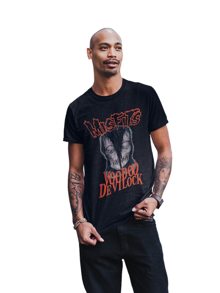 MerchMoment Misfits - VooDoo Devilock T-Shirt Black