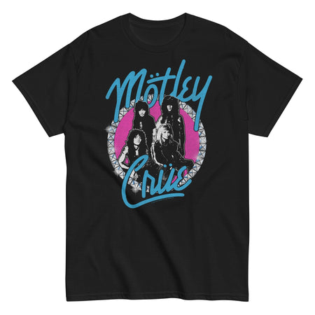 MerchMoment Motley Crue - 80s Hair T-Shirt Black