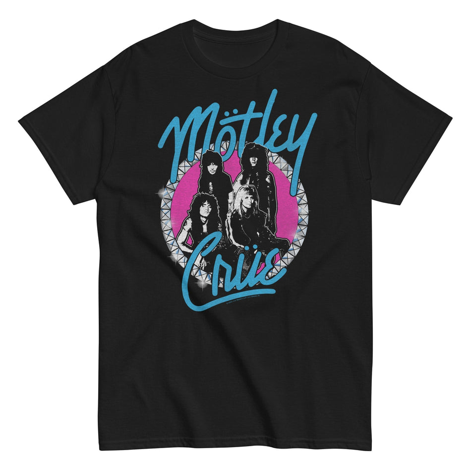 MerchMoment Motley Crue - 80s Hair T-Shirt Black