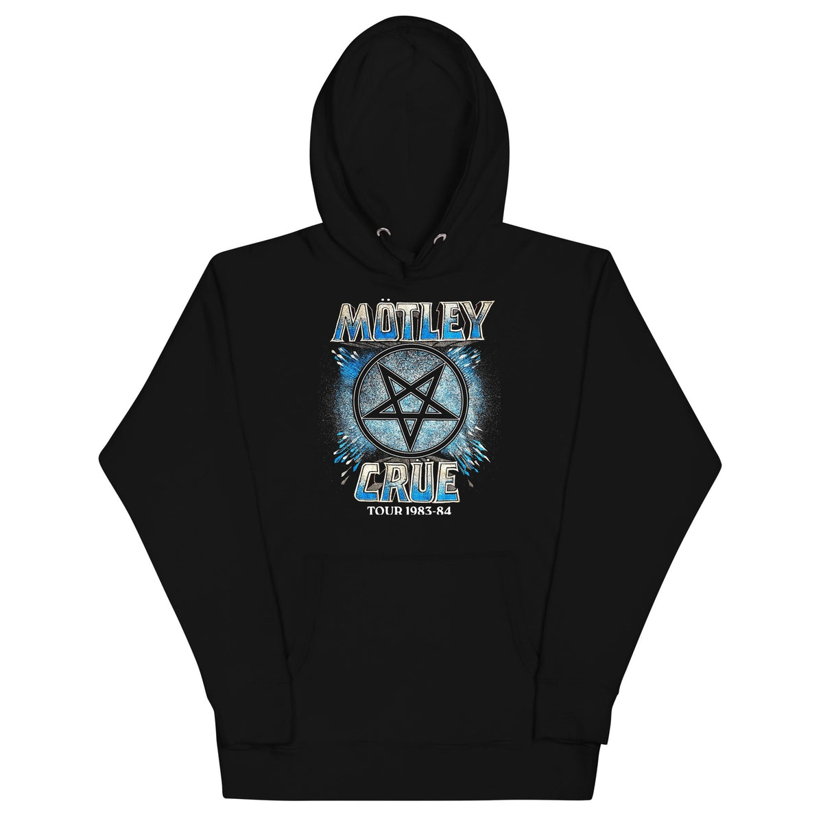 MerchMoment Motley Crue - 83-84 Tour Hoodie Black
