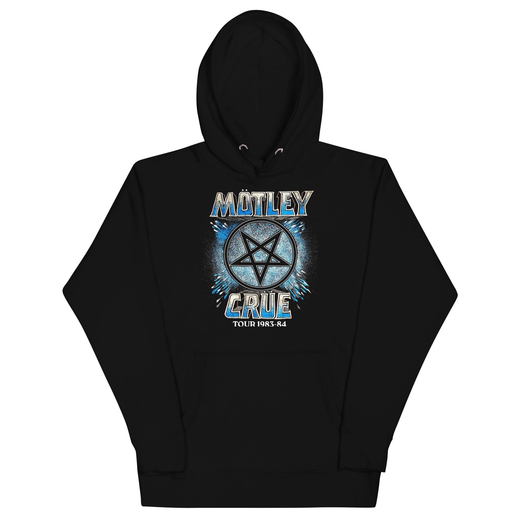 MerchMoment Motley Crue - 83-84 Tour Hoodie Black
