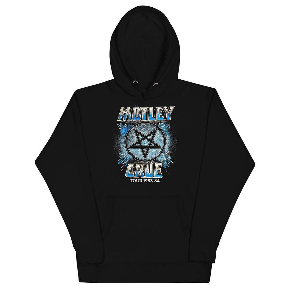 MerchMoment Motley Crue - 83-84 Tour Hoodie Black