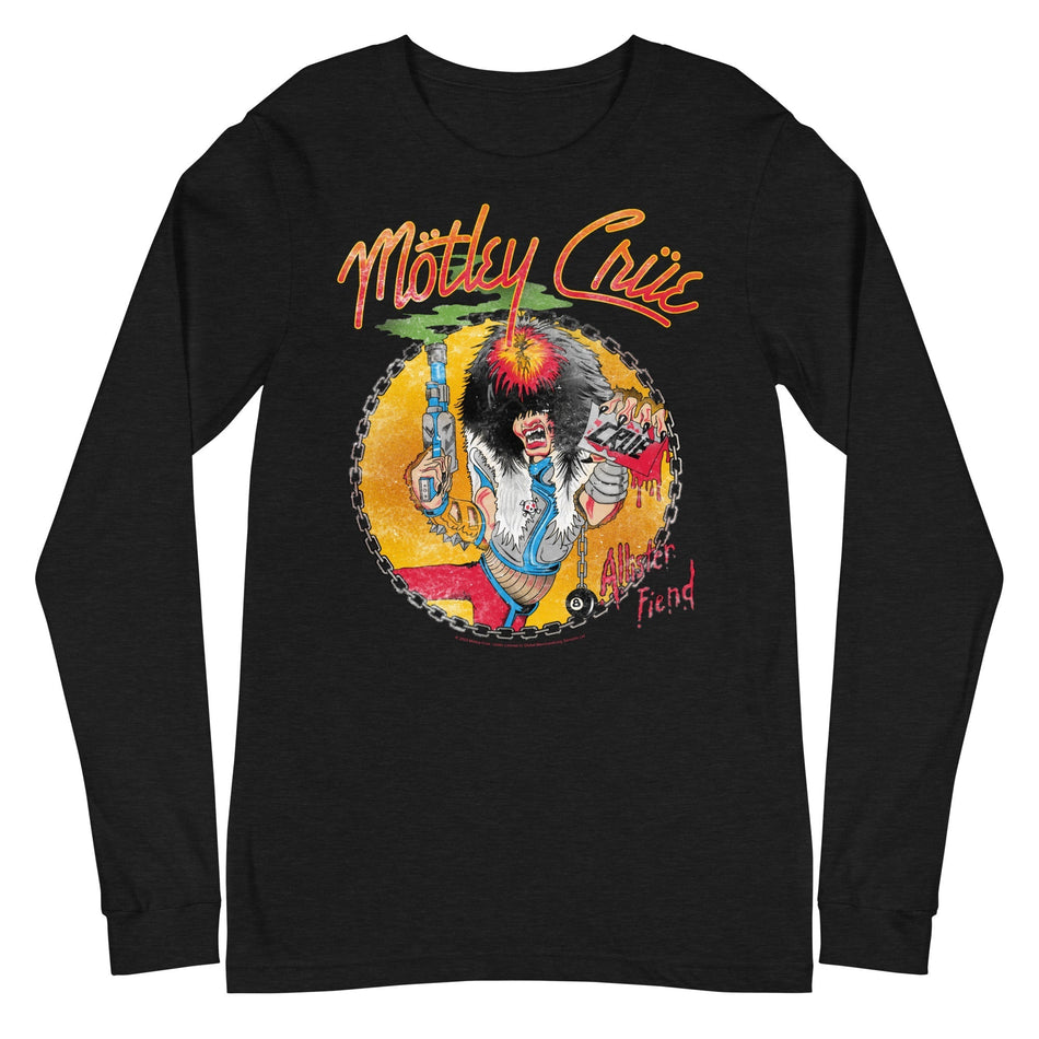MerchMoment Motley Crue - Allister Fiend Long Sleeve T-Shirt Black