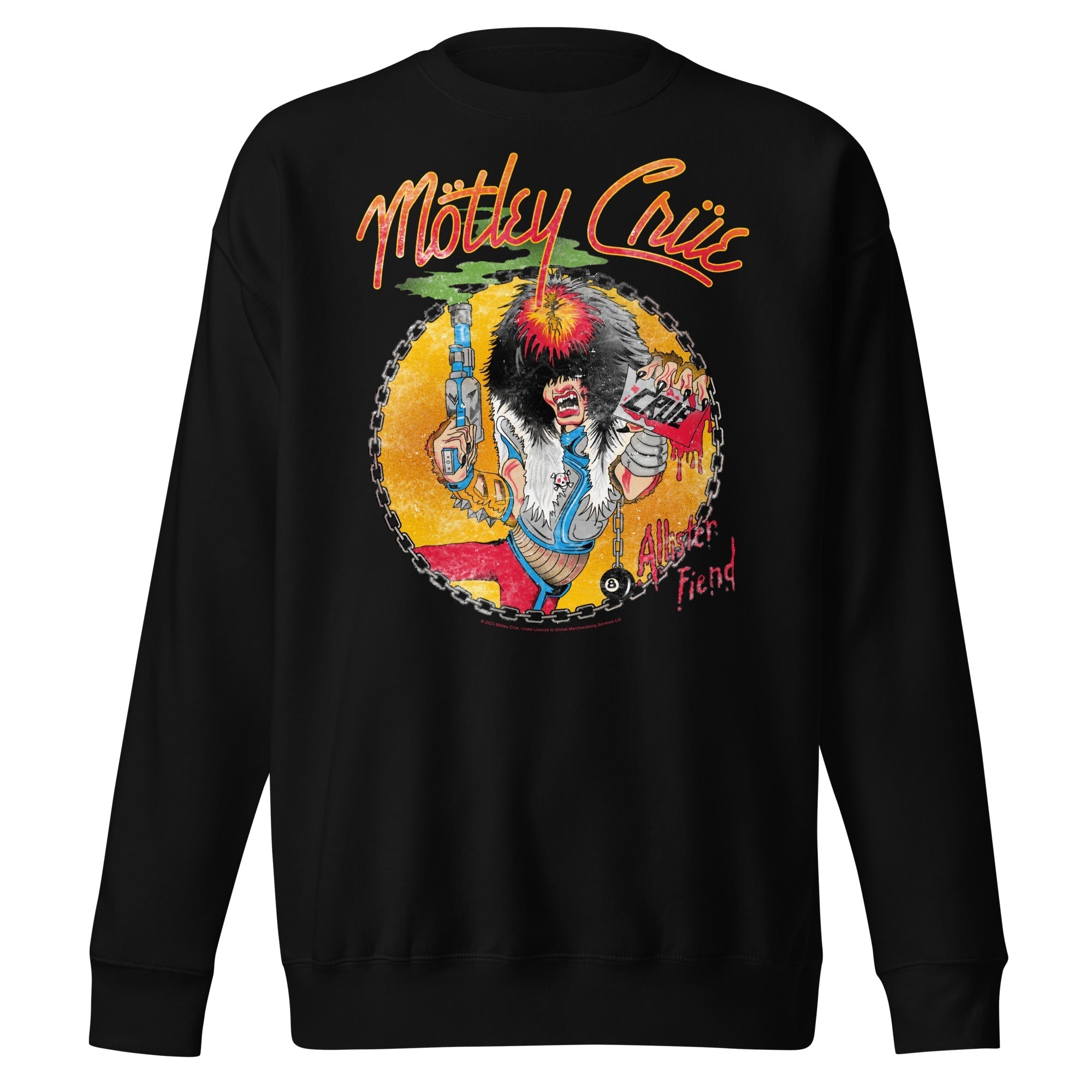 MerchMoment Motley Crue - Allister Fiend Sweatshirt Black